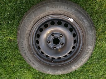 Predám disky R15 so zimnými pneumatikami Continental 195/65 - 2