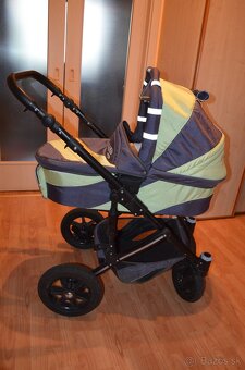 Kočík 3-trojkombinácia - nafukovacie kolesá - 2