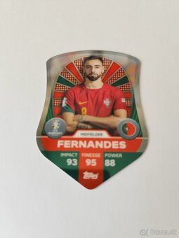 chrome shield Euro 2024 kartičky topps match attax celý set - 2