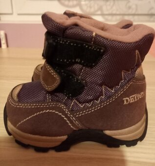 Fialové čižmičky č 21 - 2