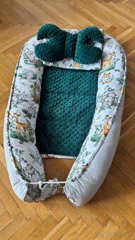 Hniezdo pre bábätko | 7-dielny set do postieľky - 2