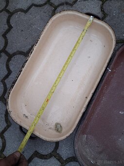 Glazovane plechové pekace - 2