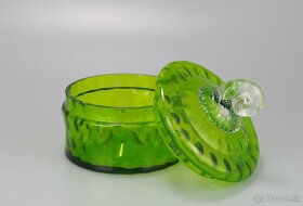 Dóza zo zeleného skla - 2