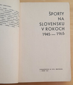Športy na Slovensku v rokoch 1945-1965 - 2