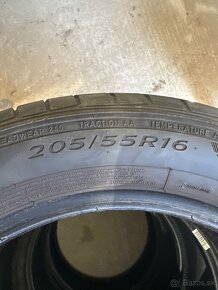 205/55 R16 letné pneumatiky v dobrom stave - 2
