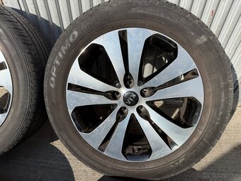 18" Elektrony KIA 5x114,3 s letnymi pneu 235/55R18 - 2