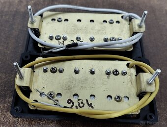 Snímače humbucker zebra - 2