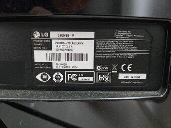 Monitor 29" LG 29UM65-P - 2