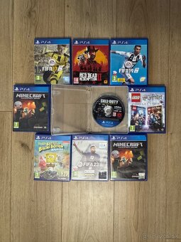 Predám hry na PS4 - Detské, strieľačky, príbehovky … - 2