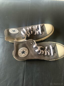 Tenisky Converse, 39 a pol, velúrový povrch, sivé - 2