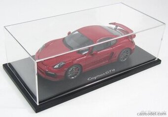 Porsche Cayman GT4 red 1/18 - 2