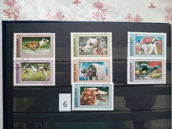 Poštové známky č.860 - 20 ks sérií SVET - Fauna, flóra - 2