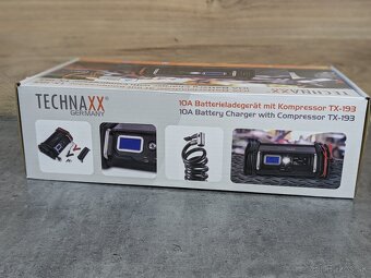 Nabíjačka batérií Technaxx 10A s kompresorom TX-193 - NOVÁ - 2