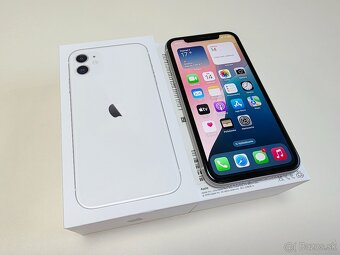 Apple IPHONE 11 WHITE 64GB,ZDRAVIE BATERKY 100% - 2