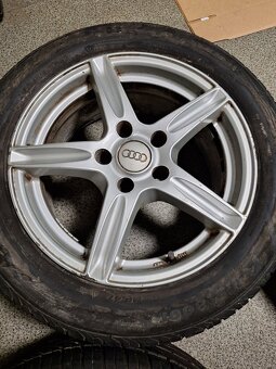 Predám 5x112 R16 205/55 letné pneumatiky - 2