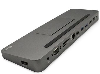 Nová dokovacia stanica I-TEC USB-C Metal 4K 3x display 85W - 2