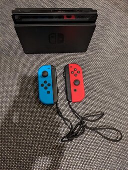 Nintendo Switch V2 + ochranná fólia + micro SD karta+ 6xhry - 2
