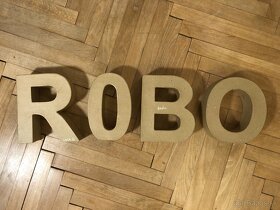 Velke kartonove pismena - 2