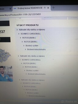 Brzdový kotouč ROADHOUSE BPW 430 - 2