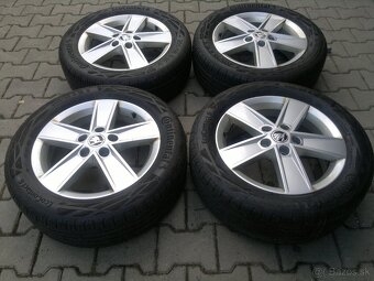 Elektrony Skoda Octavia III 5x112 r16,letne pneu. 205/55 r16 - 2