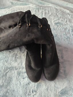 Teple vysoke cizmy 37 - 2