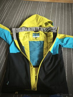 Zimná lyžiarska vetrovka ziener veľkosť 140 - 2