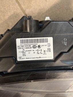 Skoda superb 3 svetlo predné ľavé - 2