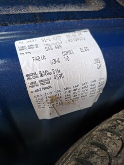 Rozpredam škoda Fabia II Combi 1.4 63kw BXW - 2