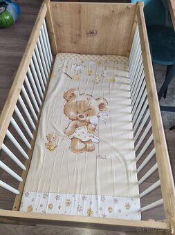 Detská postieľka z masívu - 2