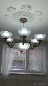 Mosadzný luster - 2