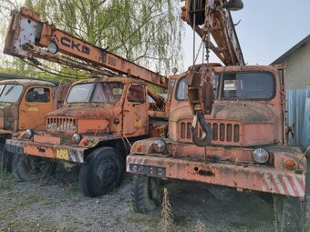 Praga V3S - Vetrieska - Autožeriav - 2