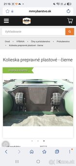Kolieska na čln Kolibri - 2