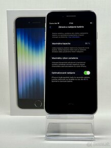 Apple iPhone SE 2022 128 GB Starlight - 96% Zdravie batérie - 2