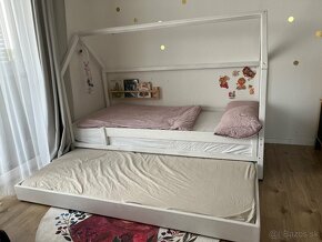 Domčeková posteľ s vyťahovacou posteľou - 2