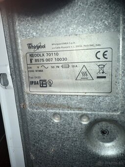 Pokazena sušička whirlpool - 2