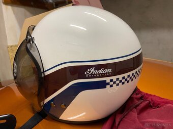 Helma Indian White stripe open face S/L - 2