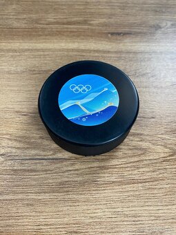 Originálny hrací puk z OLYMPIÁDY 2022 v Pekingu - 2