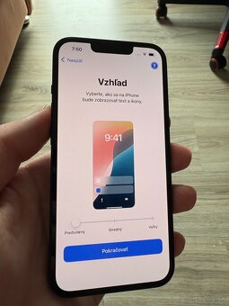 iPhone 13 128GB Midnight, 92% batéria - 2