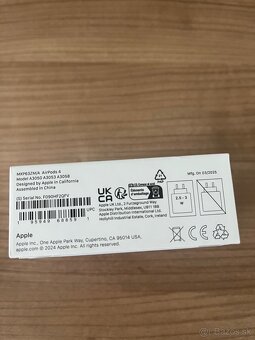 Predám nepoužité Apple air pods 4 - 2