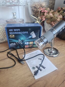 Digitálny mikroskop 4K - cez aplikáciu. - 2