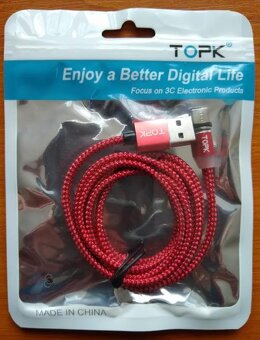 Dátové Káble USB Typu C+mikro Kábel Na Rýchle Nabíjanie - 2