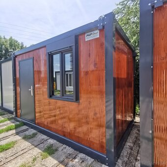 Obytný/prodejní kontajner PMP-K o rozměru 2,4x4 m - 2