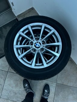 Bmw disky R16 5x120 + pneumatiky - 2
