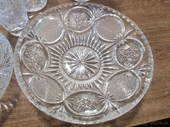 Brúsené sklo. Kryštál. - 2