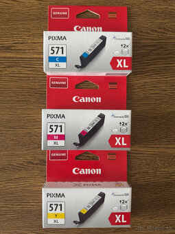 Náplne Canon CLI-571 C M Y XL - 2