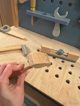 Little Dutch Ponk drevený Blue - 2