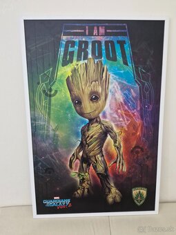 Detský obraz " I am Groot" - 2