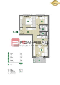 PREDAJ 3 izbového bytu s balkónom Prémiova novostavba Pezino - 2