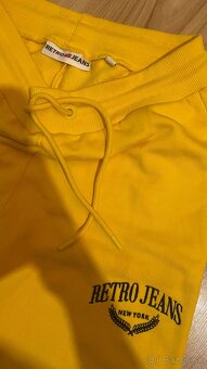 Retro jeans teplaky - 2
