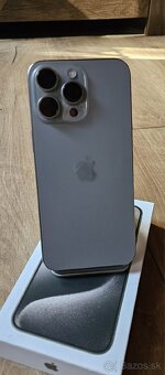 Apple 15 pro max 256g.Natur titánum. - 2